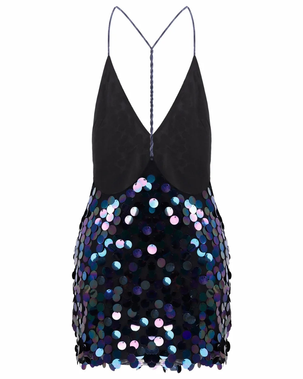 Luna | Midnight Sequin Dress