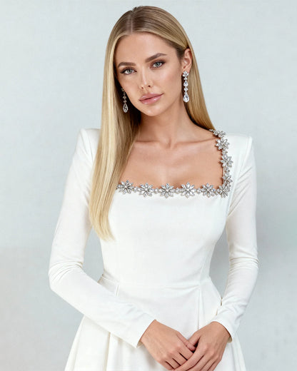 Celeste crystal dress