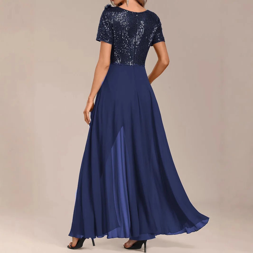 June | Elegant navy jumpsuit