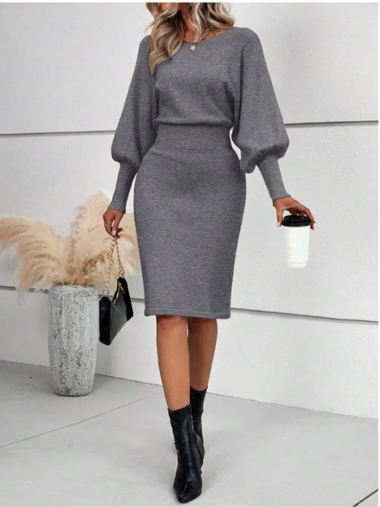 Camille | Soft Elegance Knit Dress