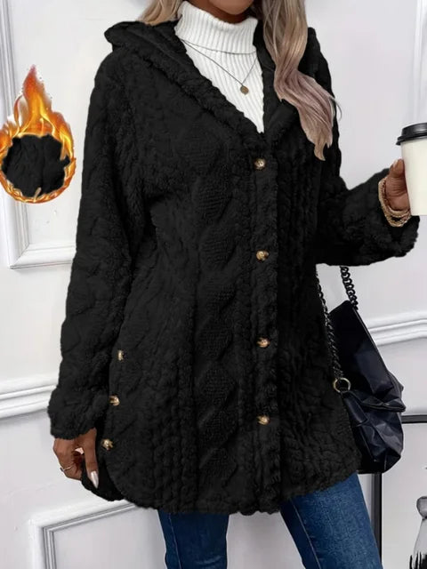 Talia | Cozy Luxe Teddy Cardigan