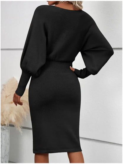 Camille | Soft Elegance Knit Dress